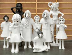 lebensgroße Skulpturen von Kim Simonsson Foto Jefunne Gimpel