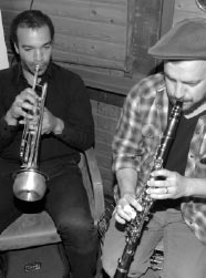 Band Sophie Hunger Trompeter und Klarinettist