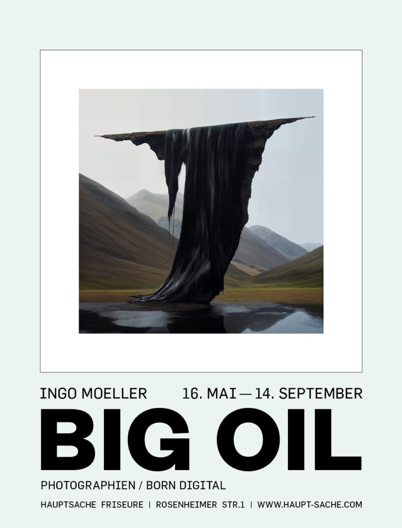 Big Oil, Fotografien / Born Digital Works Ausstellung