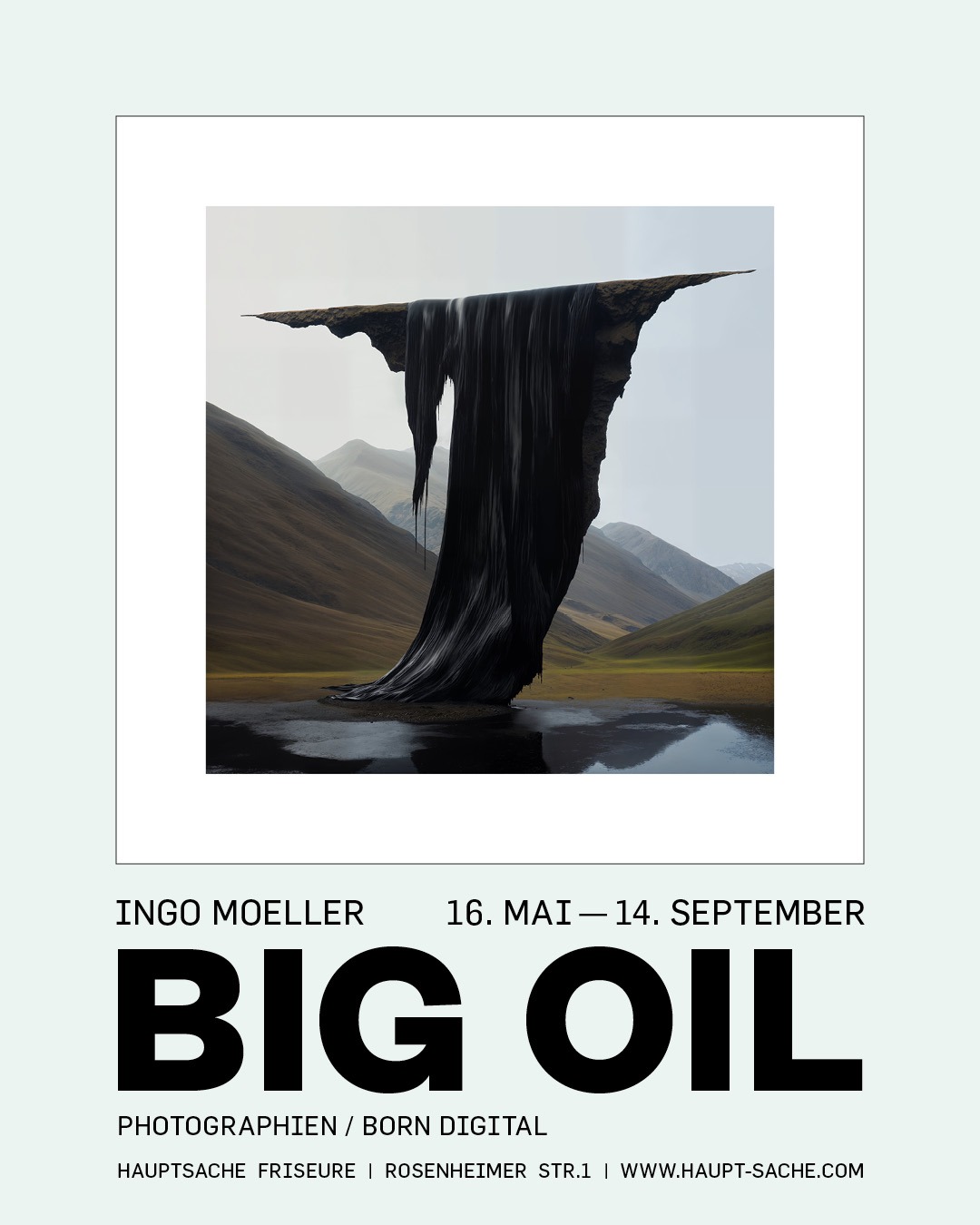 Big Oil, Fotografien / Born Digital Works Ausstellung